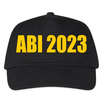 Abi 2023 - Kinder Basecap - Schwarz - Vorne