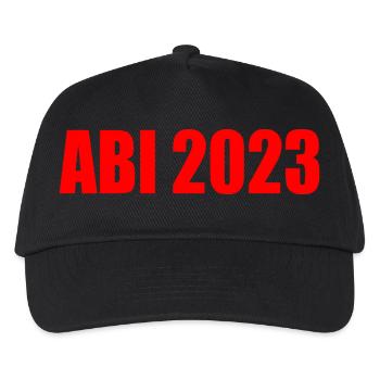 Abi 2023 - Kinder Basecap - Schwarz - Vorne