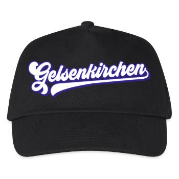Gelsenkirchen Text | Colors changeable - Kids’ Baseball Cap - black - Front