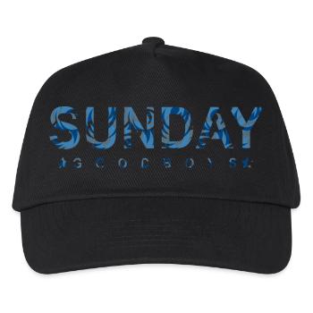 SONNTAG - Kinder Basecap - Schwarz - Vorne
