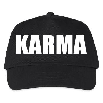 Karma - Kinder Basecap - Schwarz - Vorne