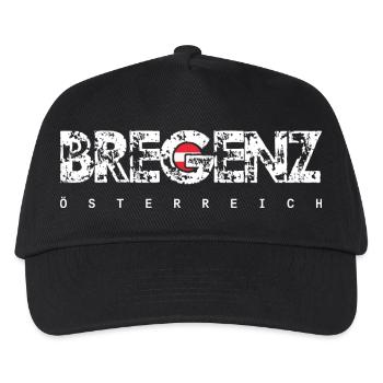 Bregenz - Kids’ Baseball Cap - black - Front