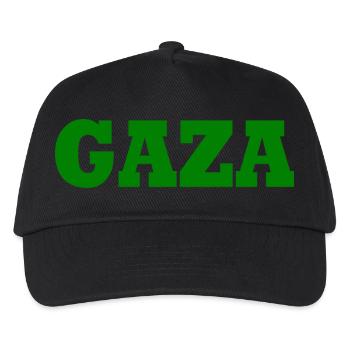 Gaza - Kinder Basecap - Schwarz - Vorne