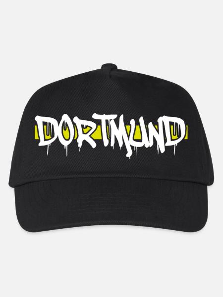 Dortmund - Kinder Basecap - Schwarz