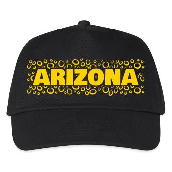 Vorname Arizona - Kinder Basecap - Schwarz - Vorne