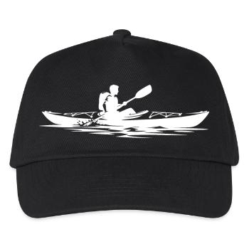 Excursions en kayak Canoéistes Kayak Bateau - Casquette de baseball Enfant - noir - Devant