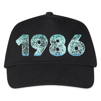 1986 - Kids’ Baseball Cap - black - Front