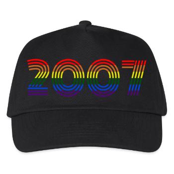 2007 - Kids’ Baseball Cap - black - Front