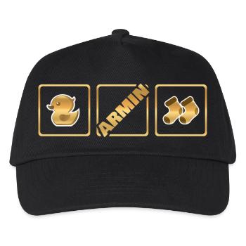Naissance Armin - Casquette de baseball Enfant - noir - Devant