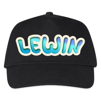 Lewin als Job - Kinder Basecap - Schwarz - Vorne