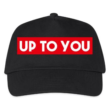 Up to You - Kinder Basecap - Schwarz - Vorne