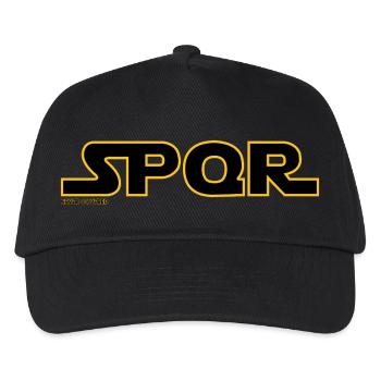 Bella Stellaria - SPQR - Roma Stellare - Kinder Basecap - Schwarz - Vorne