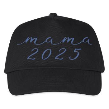 Mom 2025-Mother's Day2025 - Kids’ Baseball Cap - black - Front