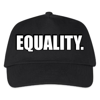 EQUALITY - Kids’ Baseball Cap - black - Front