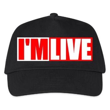 Live Streamer Stream Livestream irl Streams - Kids’ Baseball Cap - black - Front