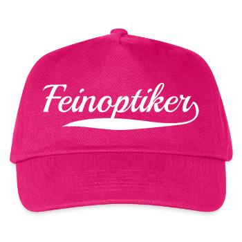 Feinoptiker Beruf - Kinder Basecap - Fuchsia - Vorne