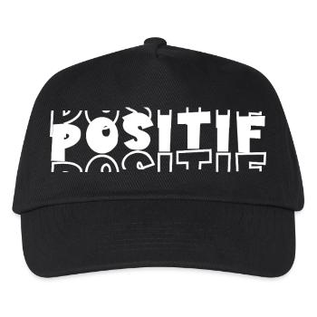 Positive Stimmung - Kinder Basecap - Schwarz - Vorne