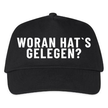 Quelle en était la raison ? - Casquette de baseball Enfant - noir - Devant
