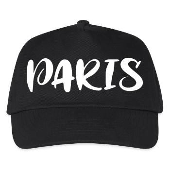 Paris - Kids’ Baseball Cap - black - Front