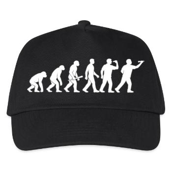 Evolution of technology - Kids’ Baseball Cap - black - Front