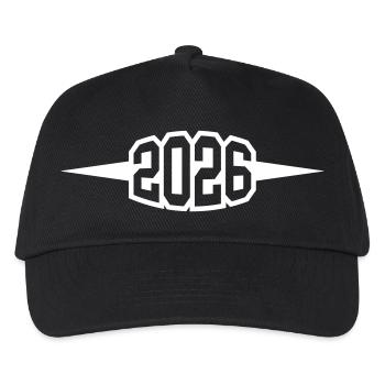 2026 year - Kids’ Baseball Cap - black - Front