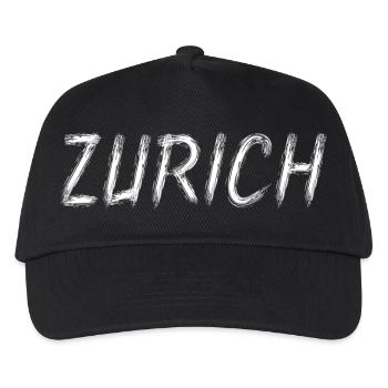 Zurich Brush Urbaine - Casquette de baseball Enfant - noir - Devant