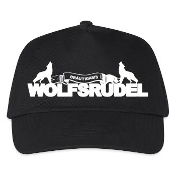 Loup pack groom bachelorette cadeau de fête - Casquette de baseball Enfant - noir - Devant