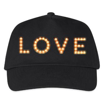 Amour et amour - Casquette de baseball Enfant - noir - Devant