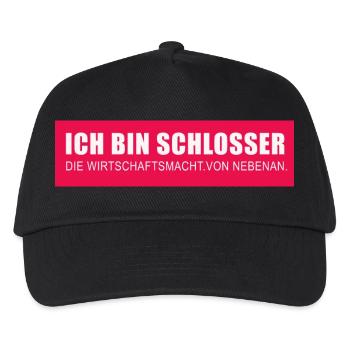 Schlosser und Metallbauer als geschenkidee - Kinder Basecap - Schwarz - Vorne