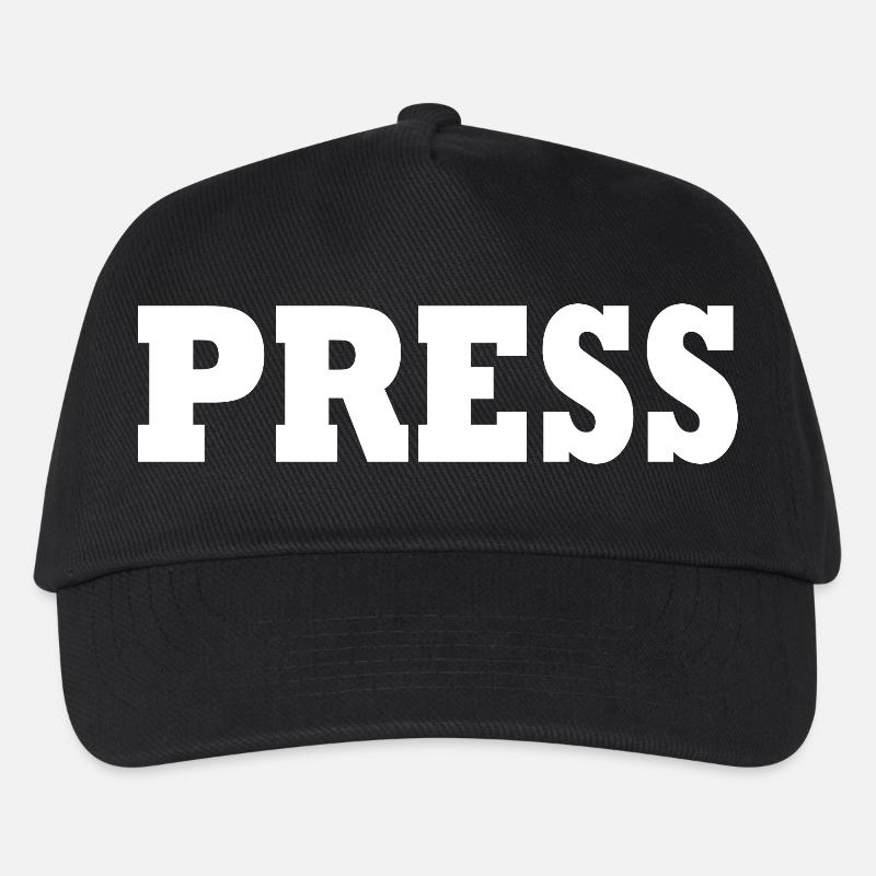 Press - Casquette de baseball Enfant - noir