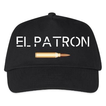 El Patron – Der Top G Look - Kinder Basecap - Schwarz - Vorne