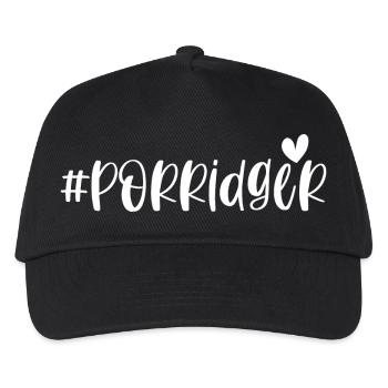 Porridge Porridge oatmeal oatmeal gift - Kids’ Baseball Cap - black - Front