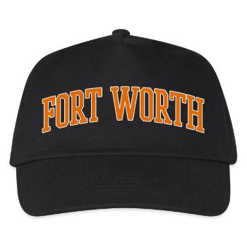 Fort Worth Collegiate Arch - Kinder Basecap - Schwarz - Vorne
