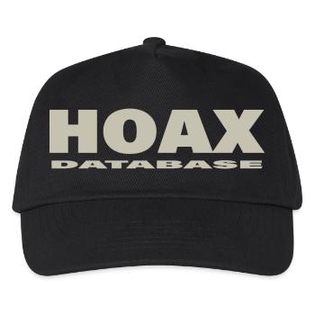 HOAX - Kinder Basecap - Schwarz - Vorne