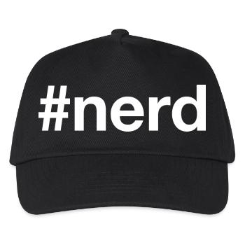 NERD Hashtag - Casquette de baseball Enfant - noir - Devant