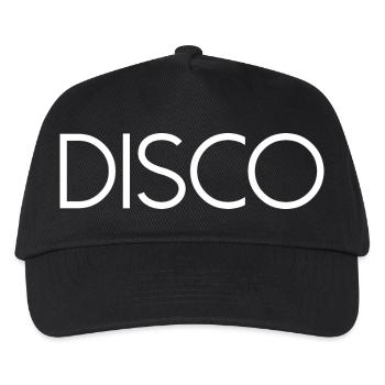 DISCO Dancing Disco Ball - Kids’ Baseball Cap - black - Front