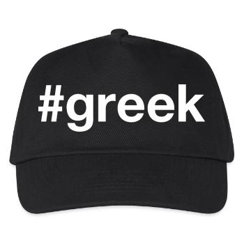 GREEK Greek Greece - Kids’ Baseball Cap - black - Front