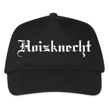 Hoizknecht - Kinder Basecap - Schwarz - Vorne
