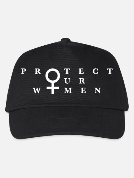 Protect Our Women - Kinder Basecap - Schwarz