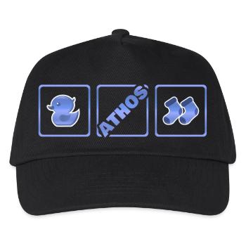 Birth of Athos - Kids’ Baseball Cap - black - Front