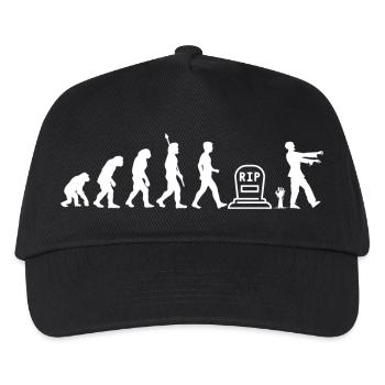 Zombie Evolution RIP Zombi - Kids’ Baseball Cap - black - Front