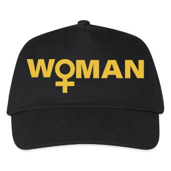 WOMAN - Kids’ Baseball Cap - black - Front