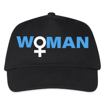 WOMAN - Kids’ Baseball Cap - black - Front