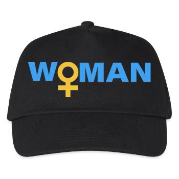 WOMAN - Kids’ Baseball Cap - black - Front