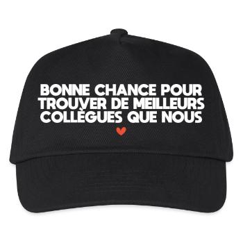Man Humor Co-worker Departure Gift - Kids’ Baseball Cap - black - Front
