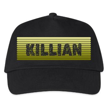 Killian - Kids’ Baseball Cap - black - Front