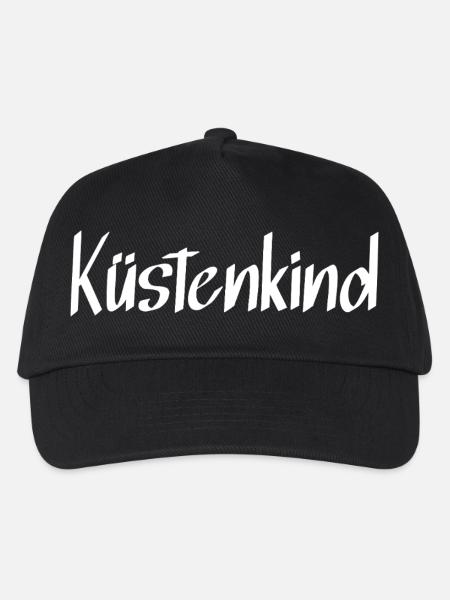 Küstenkind - Kinder Basecap - Schwarz