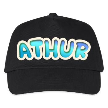 Job Athur - Casquette de baseball Enfant - noir - Devant