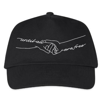 Until All Are Free - Kids’ Baseball Cap - black - Front
