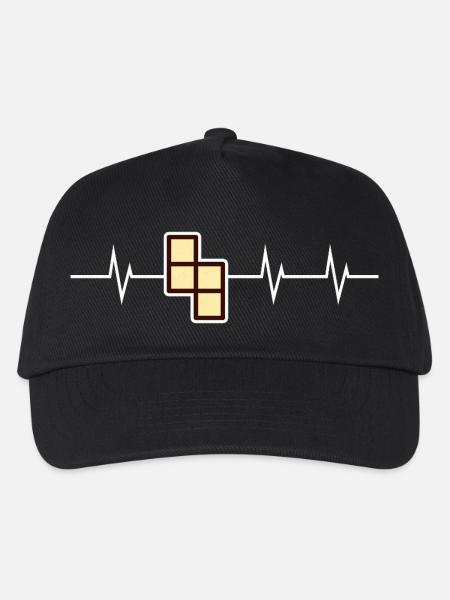 I love Retro Gaming - Block Edition - Kinder Basecap - Schwarz